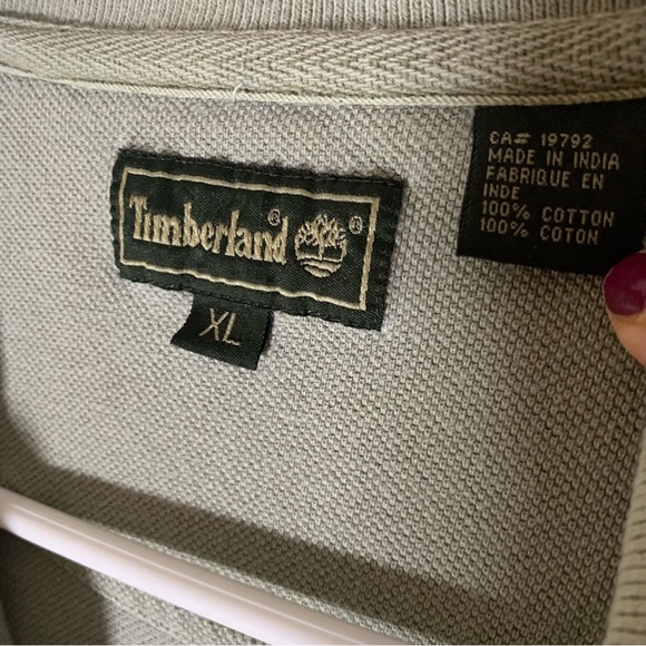 Timberland Pique Polo Sage Green XL - Picture 2 of 3